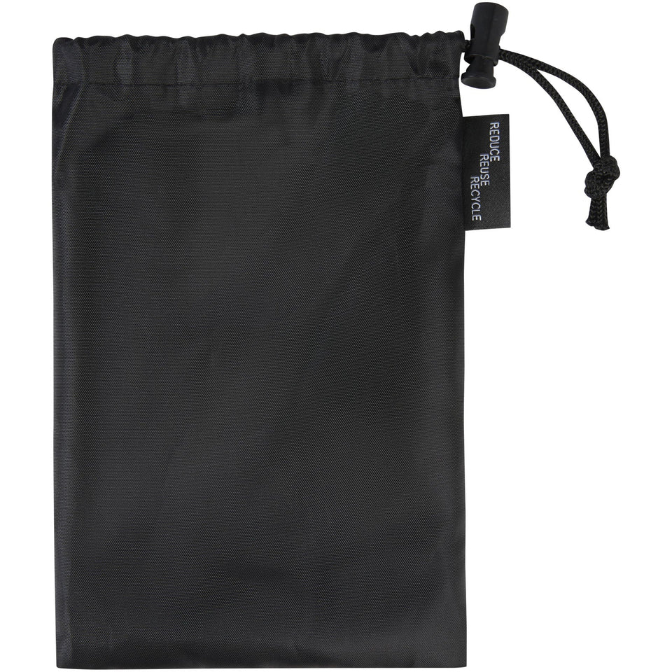 Asciugamano sportivo Raquel di raffreddamento in PET riciclato con pouch 80 x 30 cm personalizzato con logo - Pubblienne