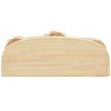Massaggiatore per piedi Venis in bambù personalizzato con logo - Pubblienne