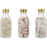Set regalo di sali da bagno 3 pezzi da 200 ml Wellmark Just Relax personalizzato con logo - Pubblienne