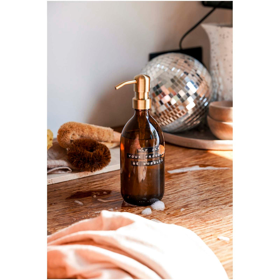 Dispenser di sapone per le mani da 500 ml Wellmark Bubbles personalizzato con logo - Pubblienne