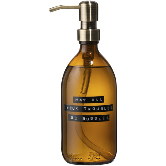 Dispenser di sapone per le mani da 500 ml Wellmark Bubbles personalizzato con logo - Pubblienne