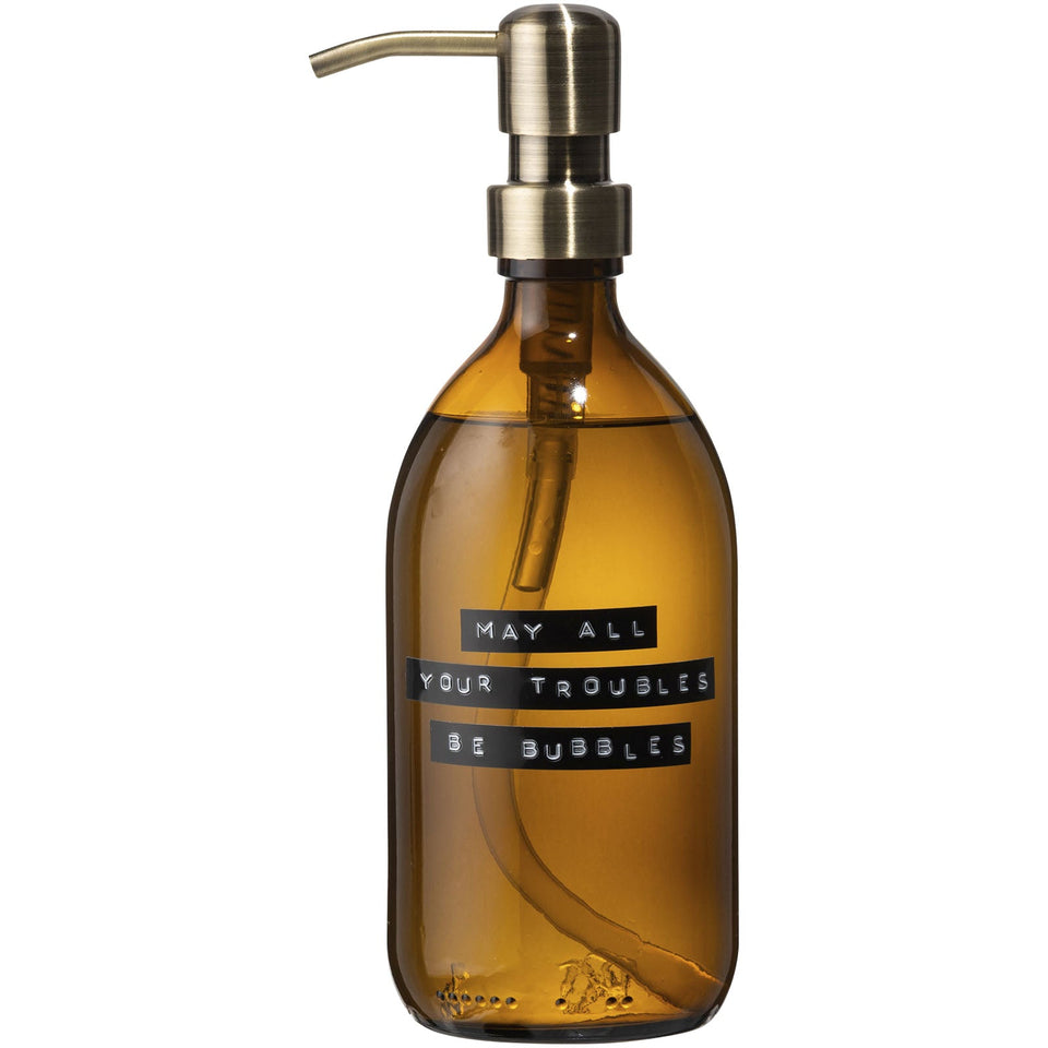 Dispenser di sapone per le mani da 500 ml Wellmark Bubbles personalizzato con logo - Pubblienne