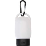 Crema solare SPF 30 con moschettone Rosie personalizzato con logo - Pubblienne