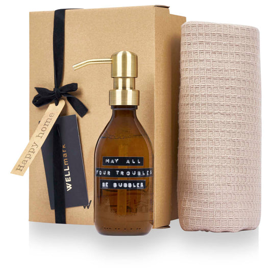 Confezione regalo Wellmark Happy Home personalizzato con logo - Pubblienne