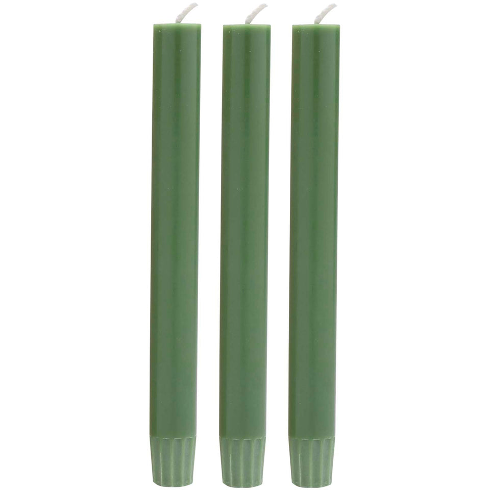 Candela Dinner Matcha verde Originalhome personalizzato con logo - Pubblienne