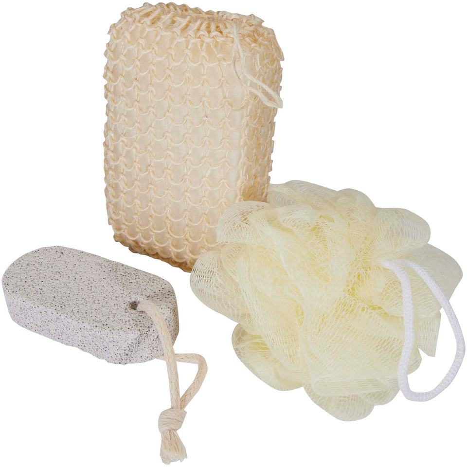 Set di accessori da bagno composto da 3 pezzi Harmony personalizzato con logo - Pubblienne