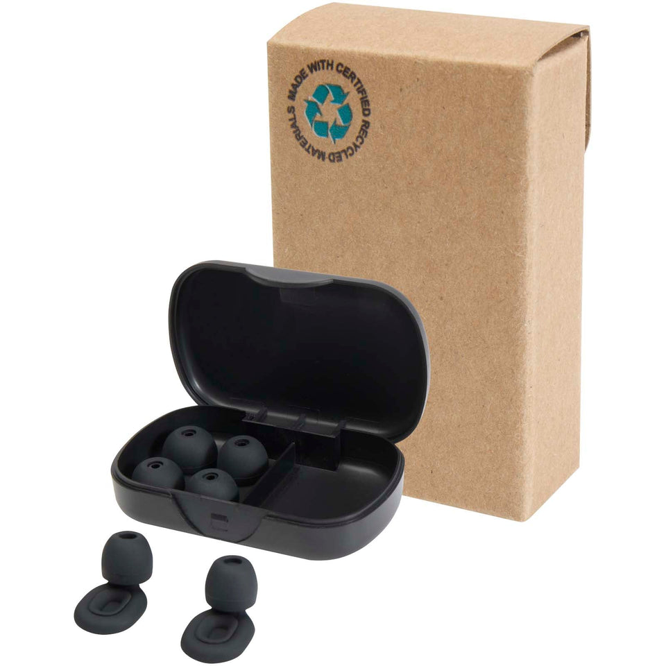 Tappi per orecchie Hush personalizzato con logo - Pubblienne