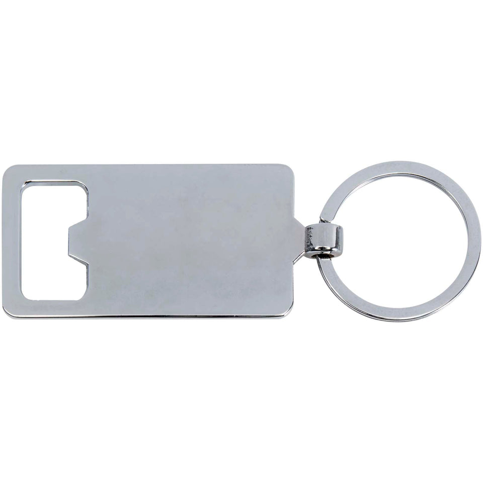 Portachiavi in bambù con apribottiglie Snapper personalizzato con logo - Pubblienne