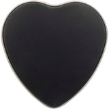 Candela in scatola di latta a forma di cuore all'aroma di vaniglia Blissful personalizzato con logo - Pubblienne