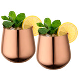 Set di tazze in acciaio inossidabile Cascade da 540 ml personalizzato con logo - Pubblienne