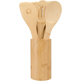 Set di utensili da cucina in bambù Tala personalizzato con logo - Pubblienne