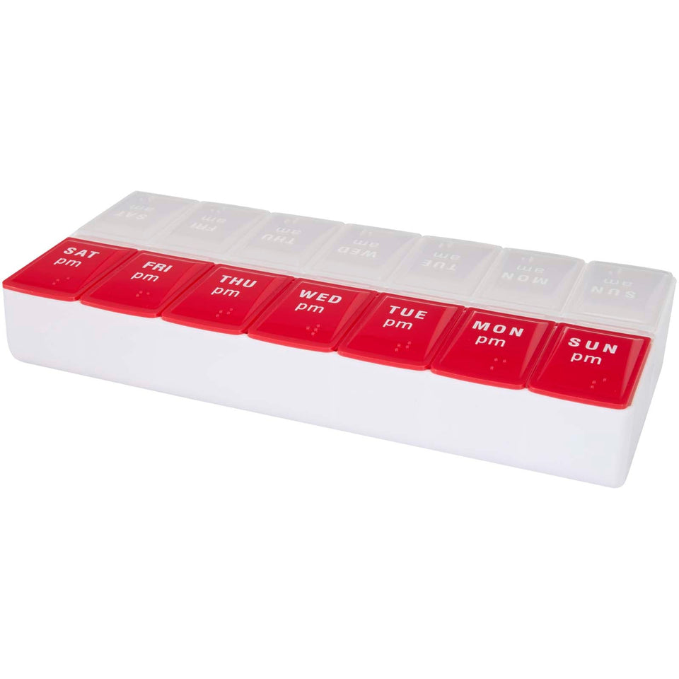 Organizer 7 giorni con formato ore per multivitaminici Cycle personalizzato con logo - Pubblienne