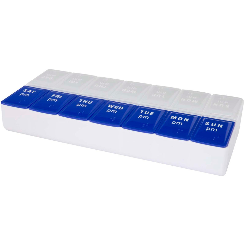 Organizer 7 giorni con formato ore per multivitaminici Cycle personalizzato con logo - Pubblienne