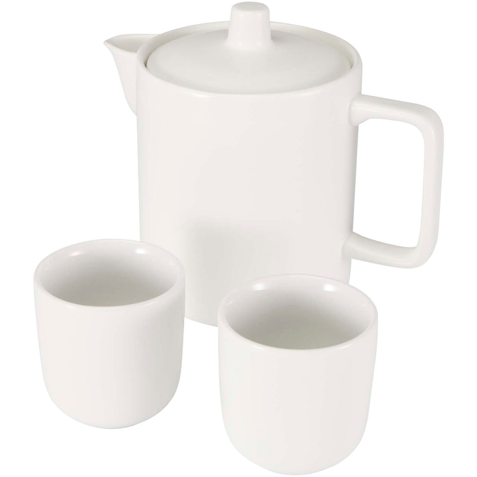 Set di teiera e tazze Suki personalizzato con logo - Pubblienne