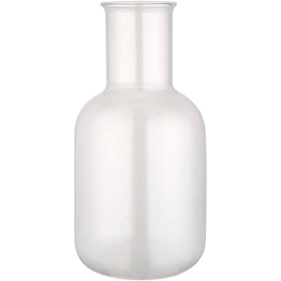 Set di caraffa e bicchieri in vetro con finitura opaca Amelie personalizzato con logo - Pubblienne