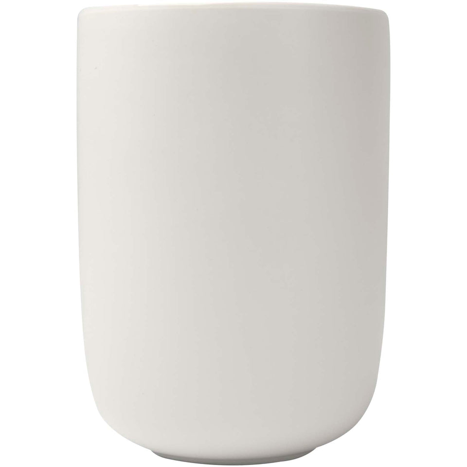 Set di 2 bicchieri in ceramica con finitura opaca da 350 ml Male personalizzato con logo - Pubblienne
