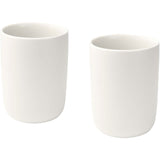 Set di 2 bicchieri in ceramica con finitura opaca da 350 ml Male personalizzato con logo - Pubblienne