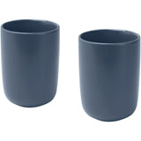 Set di 2 bicchieri in ceramica con finitura opaca da 350 ml Male personalizzato con logo - Pubblienne