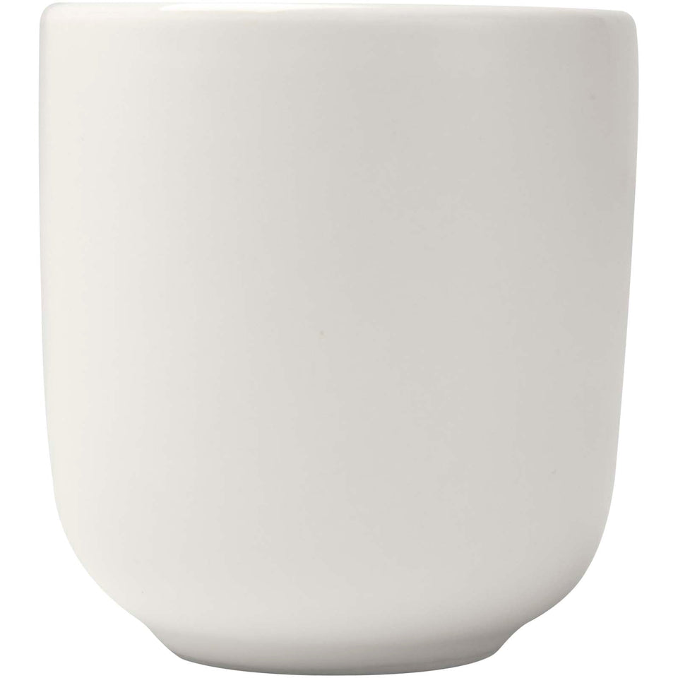 Set di 2 tazzine per espresso in ceramica con finitura opaca da 90 ml Male personalizzato con logo - Pubblienne
