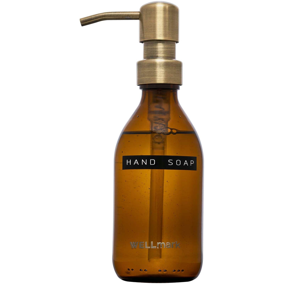 Set di dispenser di sapone per le mani da 250 ml e candela profumata da 150 g Wellmark Discovery personalizzato con logo - Pubblienne