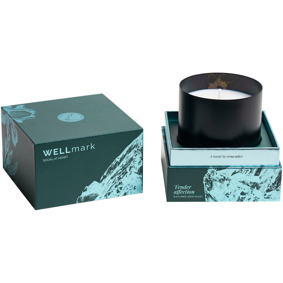 Candela profumata Wellmark personalizzato con logo - Pubblienne