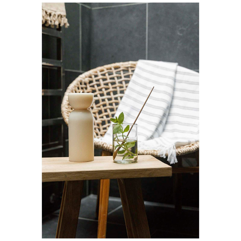 Candela media in materiale biologico Originalhome personalizzato con logo - Pubblienne