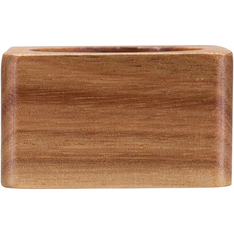Portatovaglioli in legno di acacia Napora personalizzato con logo - Pubblienne