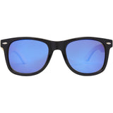 Occhiali da sole Taiyō con lenti polarizzate a specchio in rPET/bambù con confezione regalo personalizzato con logo - Pubblienne