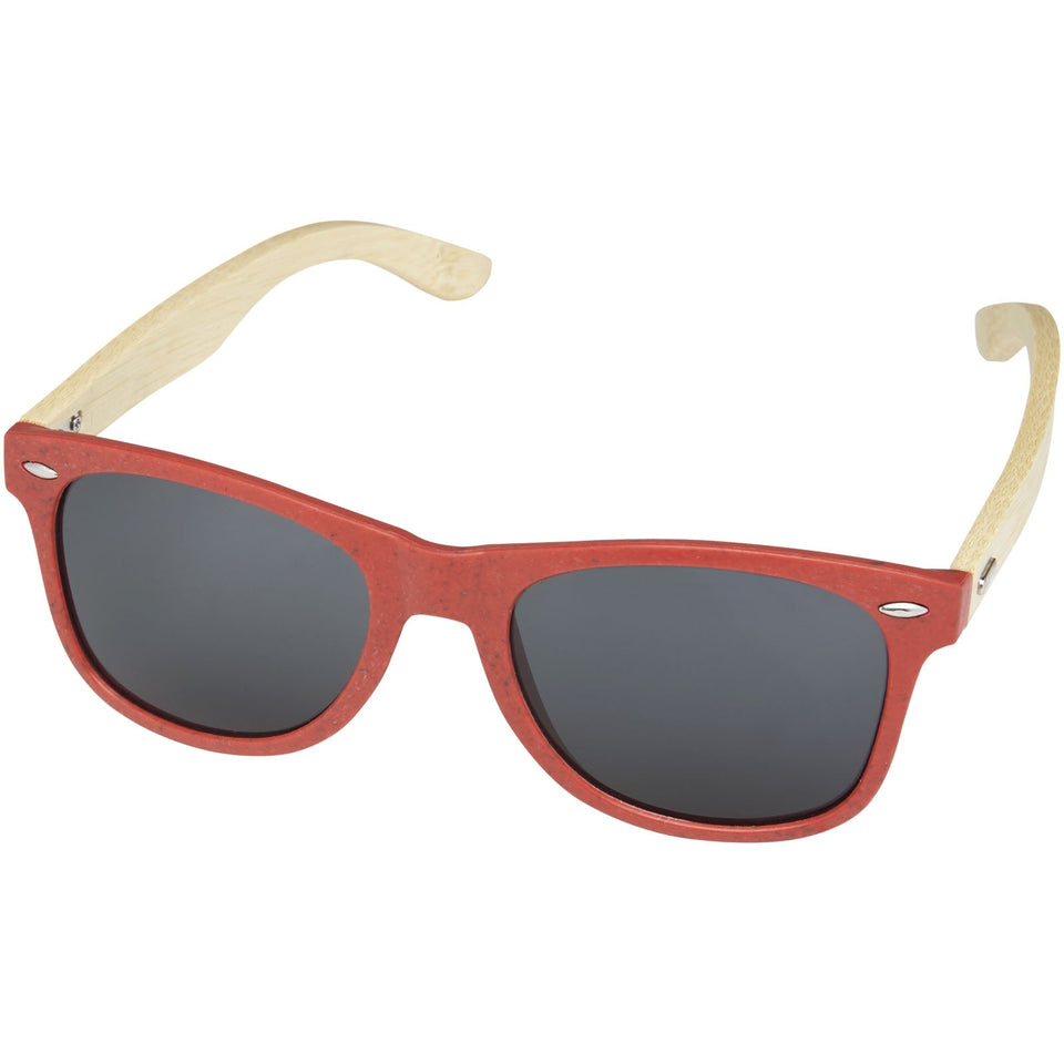 Occhiali da sole Sun Ray in bambù personalizzato con logo - Pubblienne