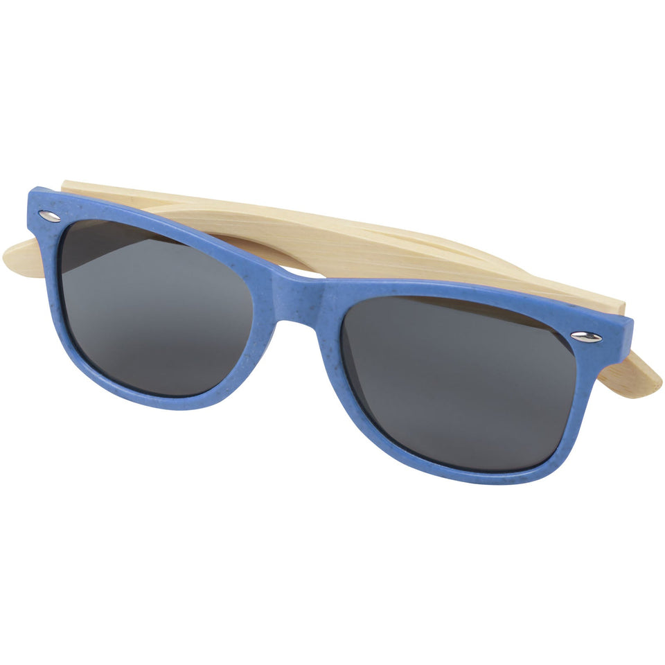 Occhiali da sole Sun Ray in bambù personalizzato con logo - Pubblienne