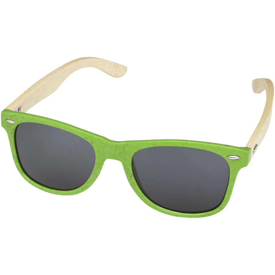 Occhiali da sole Sun Ray in bambù personalizzato con logo - Pubblienne