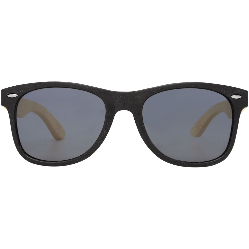 Occhiali da sole Sun Ray in bambù personalizzato con logo - Pubblienne