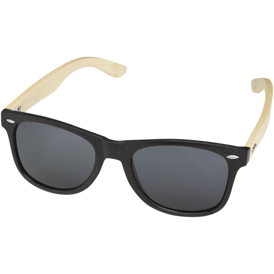 Occhiali da sole Sun Ray in bambù personalizzato con logo - Pubblienne