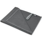 Asciugamano Pieter ultra leggero e ad asciugatura rapida in PET riciclato 130 x 80 cm personalizzato con logo - Pubblienne