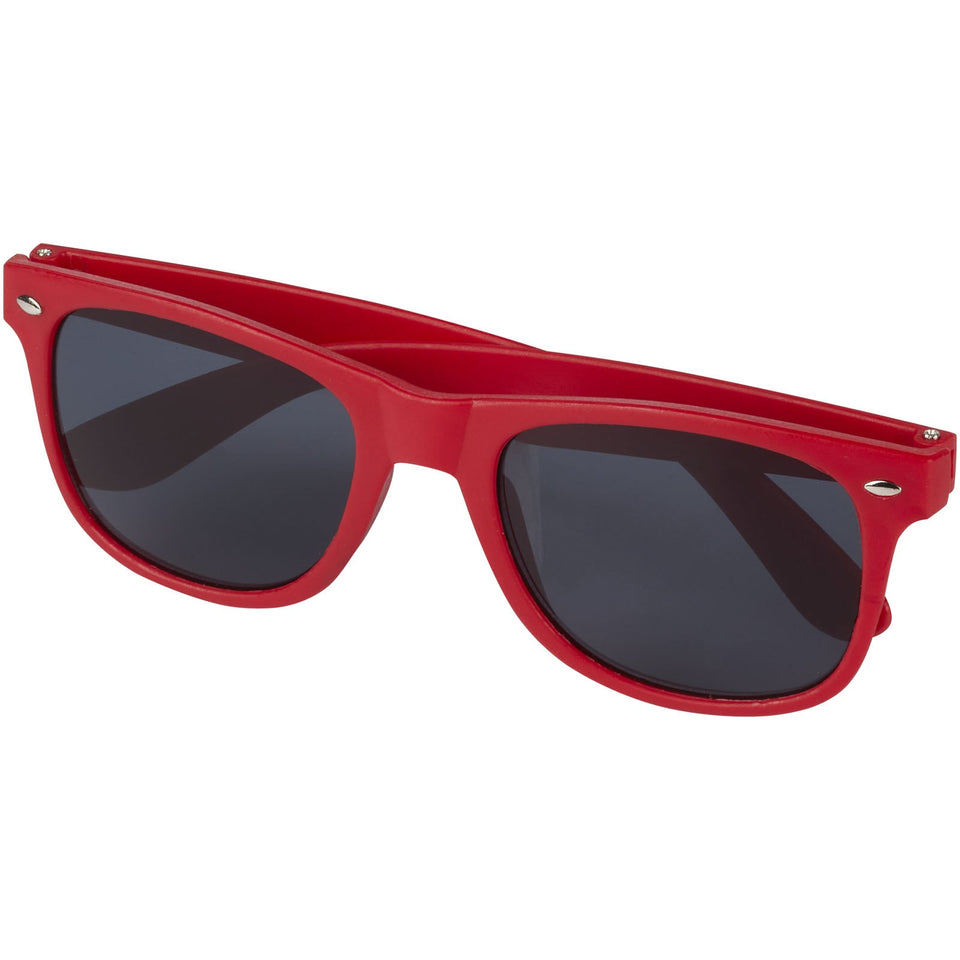 Occhiali da sole in plastica riciclata Sun Ray personalizzato con logo - Pubblienne