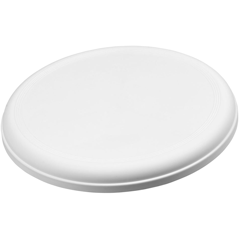 Frisbee in plastica riciclata Orbit personalizzato con logo - Pubblienne