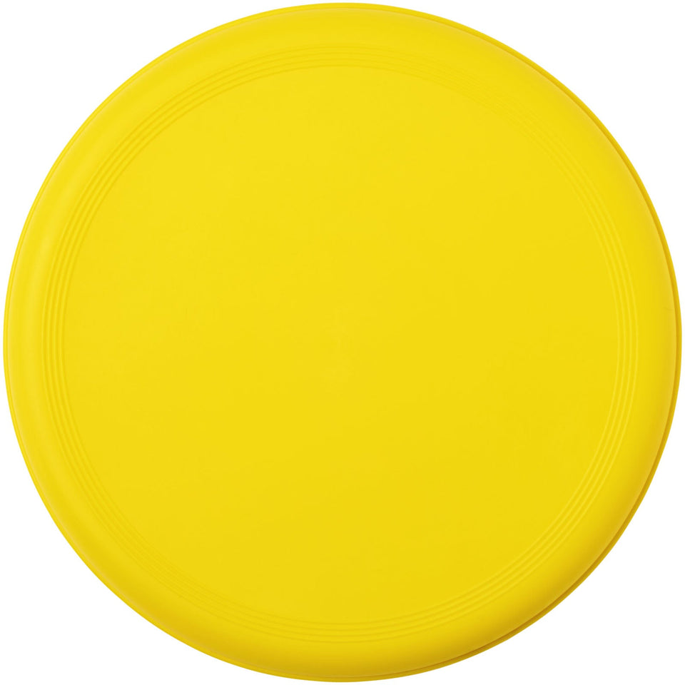 Frisbee in plastica riciclata Orbit personalizzato con logo - Pubblienne