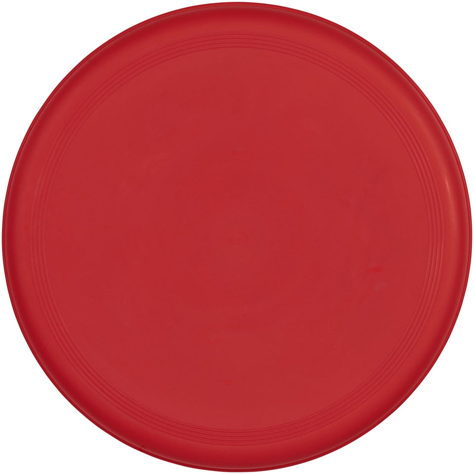 Frisbee in plastica riciclata Orbit personalizzato con logo - Pubblienne