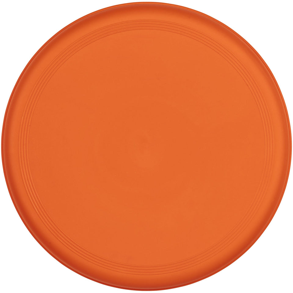 Frisbee in plastica riciclata Orbit personalizzato con logo - Pubblienne