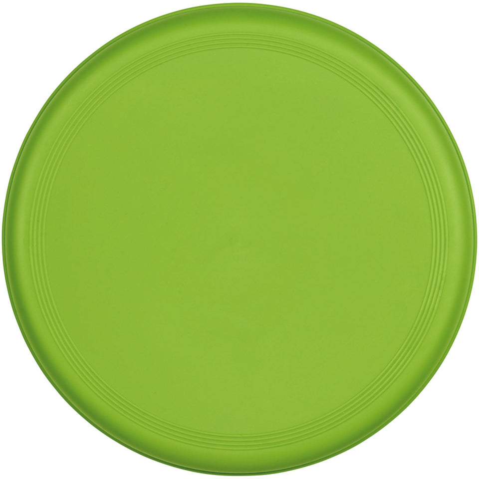Frisbee in plastica riciclata Orbit personalizzato con logo - Pubblienne
