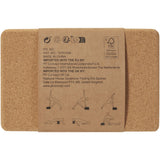Mattoncino per yoga in sughero Trikona personalizzato con logo - Pubblienne