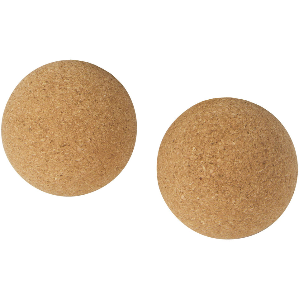Pallina per yoga in sughero Trikona - set da 2 personalizzato con logo - Pubblienne