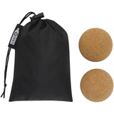 Pallina per yoga in sughero Trikona - set da 2 personalizzato con logo - Pubblienne
