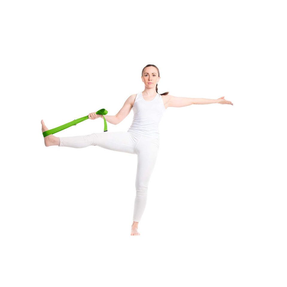 Cinturino per yoga in PET riciclato Virabha personalizzato con logo - Pubblienne