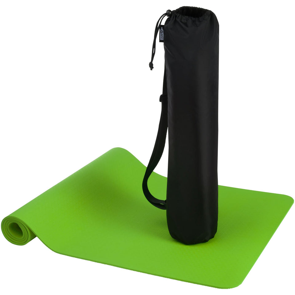 Tappetino per yoga in TPE riciclato Virabha personalizzato con logo - Pubblienne