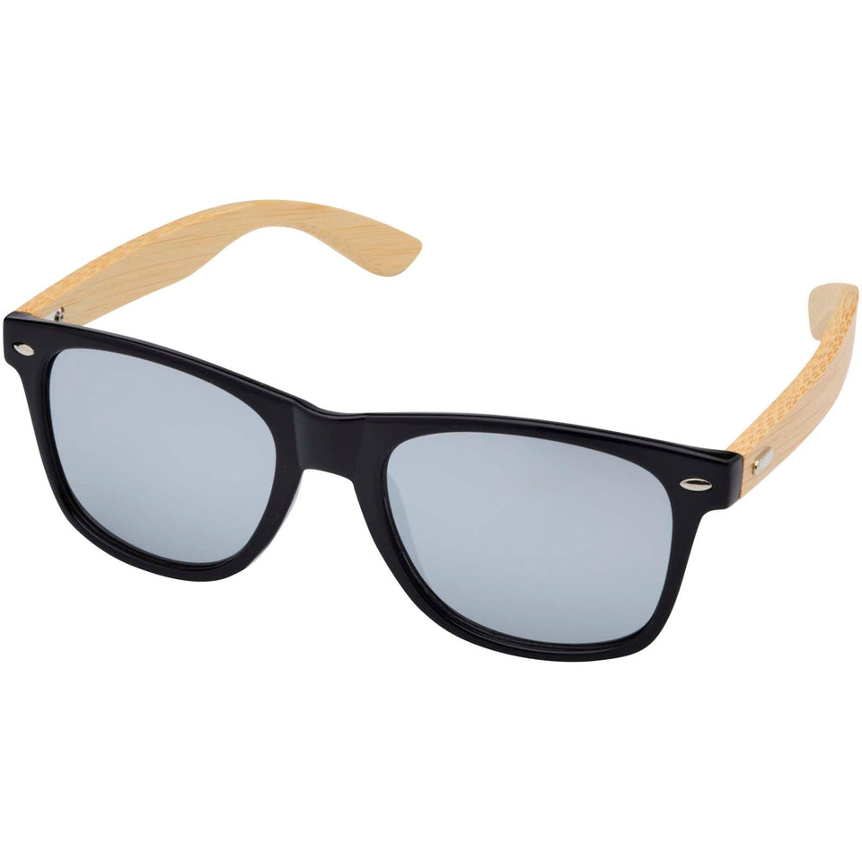 Occhiali da sole con stanghette in bambù Hue personalizzato con logo - Pubblienne