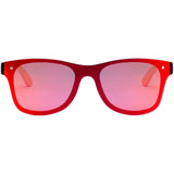 Occhiali da sole con stanghette in bambù Tan personalizzato con logo - Pubblienne