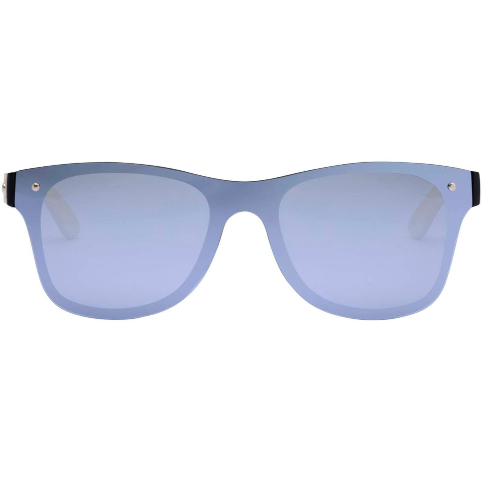 Occhiali da sole con stanghette in bambù Tan personalizzato con logo - Pubblienne