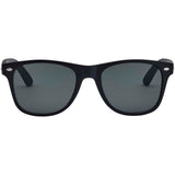 Occhiali da sole in bambù con rivestimento nero Arlo personalizzato con logo - Pubblienne