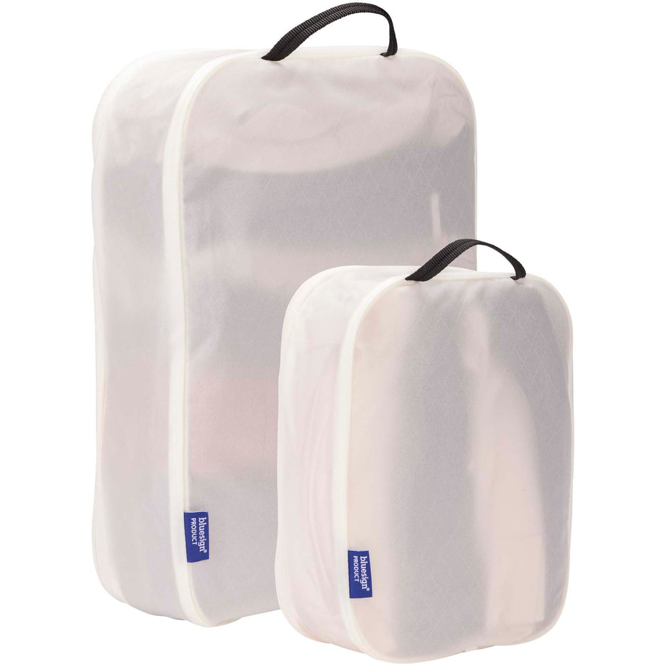 Set di 2 organizer da viaggio in tessuto riciclato Thule personalizzato con logo - Pubblienne